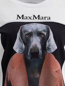 Max Mara Gedrukt Jersey T -shirt