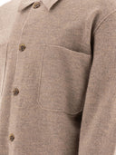 Nn.07 "Jonas" Boiled Wool Overshirt