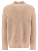 Nn.07 "Alfie" Alpaca Blend Polo Sweater