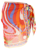 Emilio Pucci Orchidee Print Pareo