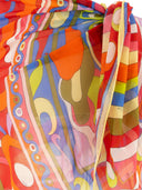 Emilio Pucci Orchidee Print Pareo
