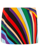 Emilio Pucci Iride Print Mini Skirt
