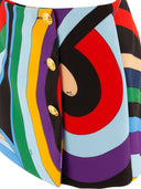 Emilio Pucci Iride Print Mini Skirt