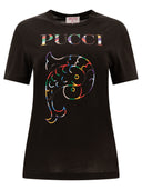 Emilio Pucci T -Shirt mit Logo