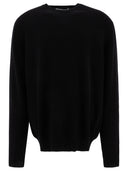Comme des Garçons koszulka wełna wełniana crewneck Sweter