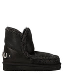 Mou „Eskimo 18 z logo rhinestones” buty kostki