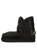Mou „Eskimo 18 z logo rhinestones” buty kostki