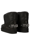 Mou „Eskimo 18 z logo rhinestones” buty kostki