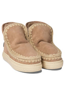 Mou "Eskimo Bold Glitter Logo" Ankle Boots