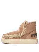 Mou "Eskimo Bold Glitter Logo" Ankle Boots