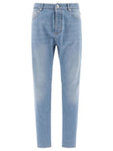 Brunello Cucinelli Ligero de mezclilla de mezclilla Fit Jeans