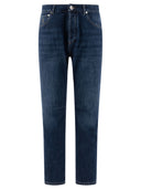 Brunello Cucinelli Leisure Fit Jeans In Lightweight Denim