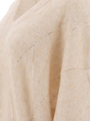 Brunello Cucinelli "Dazzling Argyle Embroidery" Sweater