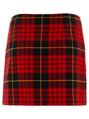Alexander Mc Queen Tartan Miniskirt