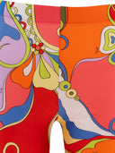 Emilio Pucci Orchidee Print Leggings