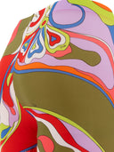 Emilio Pucci Orchidee Print Leggings