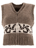 Gilet brodé de filson