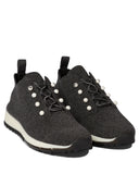 Jimmy Choo "Veles" Cashmere Sneakers