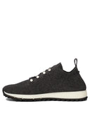 Jimmy Choo "Veles" Cashmere Sneakers