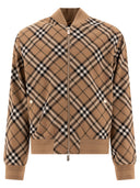 Burberry Check Wool Blend "Harrington" Jacket