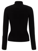 Courrèges "Reedition" Ribbed Sweater With Logo