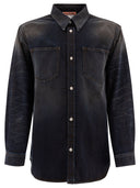 Camisa de mezclilla de gran tamaño de acne estudios