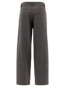 Brunello cucinelli "weich gebogene" Wollhose "