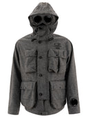 C.P. Company "Shetland Twill Hooded" Car Coat