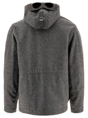 C.P. Company "Shetland Twill Hooded" Car Coat