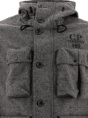 C.P. Company "Shetland Twill Hooded" Car Coat