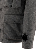 C.P. Company "Shetland Twill Hooded" Car Coat