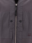 C.P. Company "Diagonal Fleece" Zipped Sweatshirt