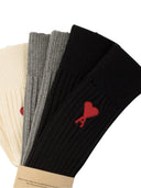 Ami Paris 3 Pack "Ami de Coeur" sokker