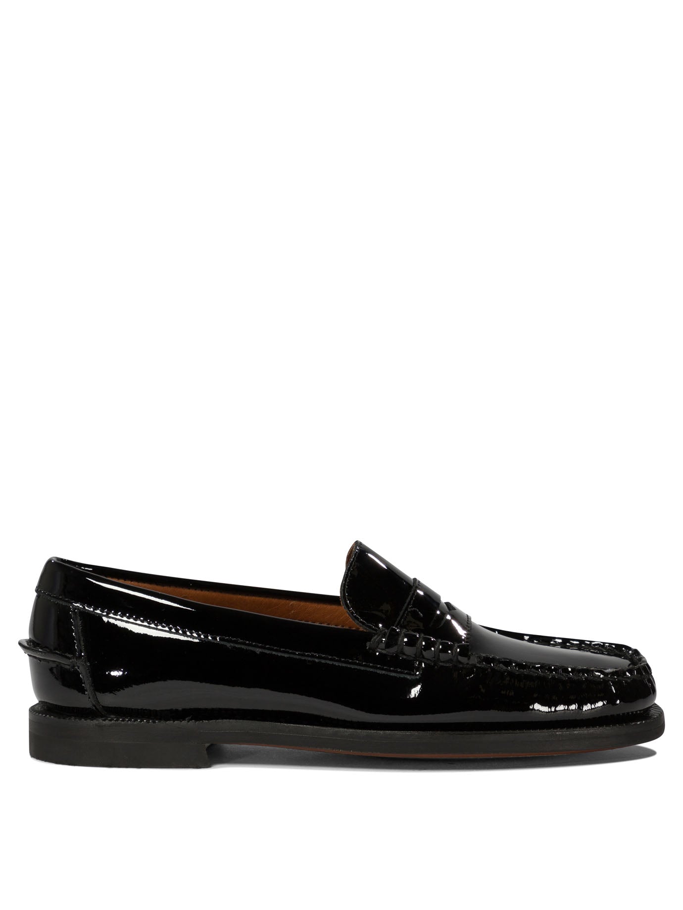 SEBAGO "Classic Dan" Mandards en cuir breveté