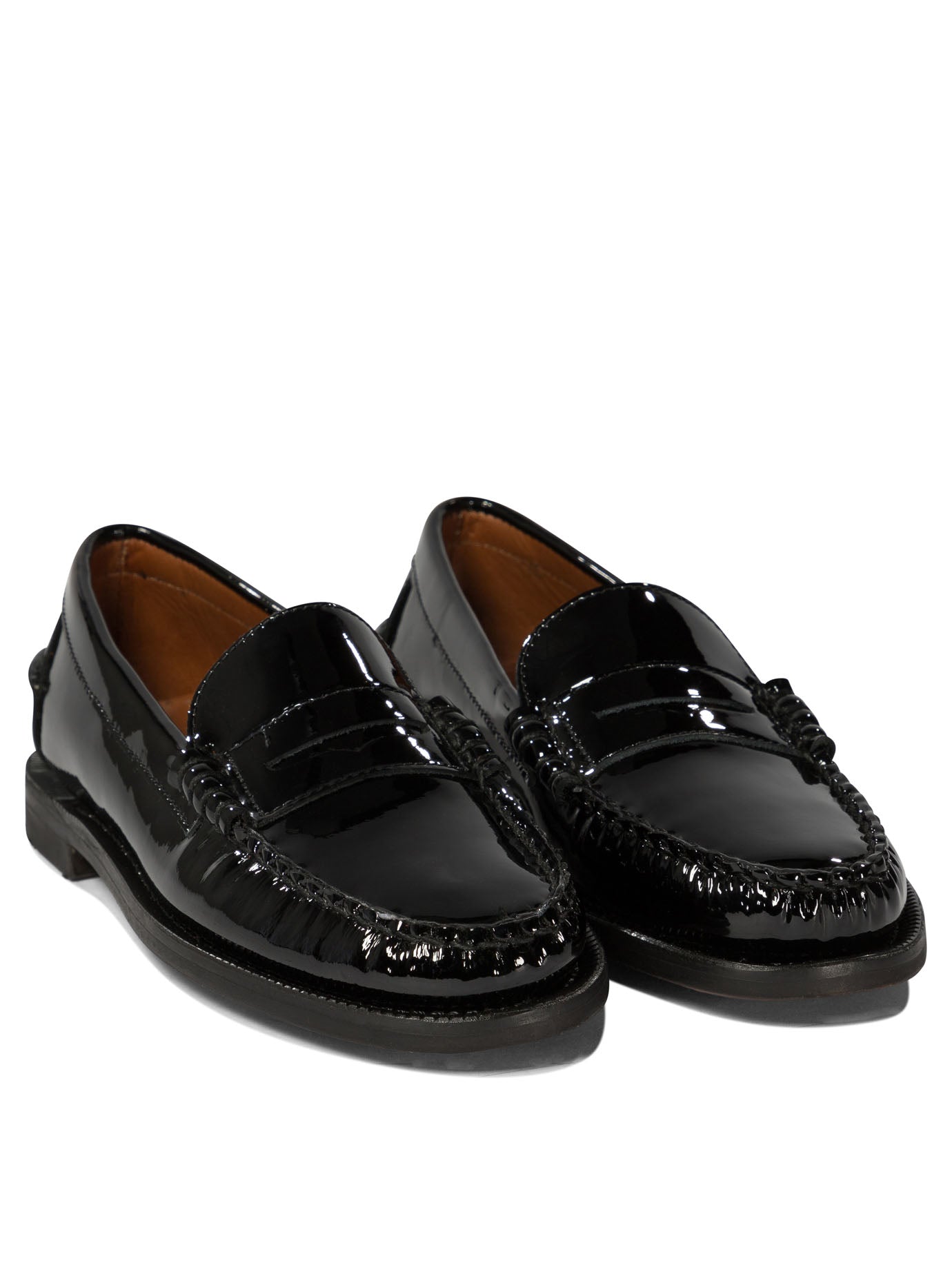 SEBAGO "Classic Dan" Mandards en cuir breveté
