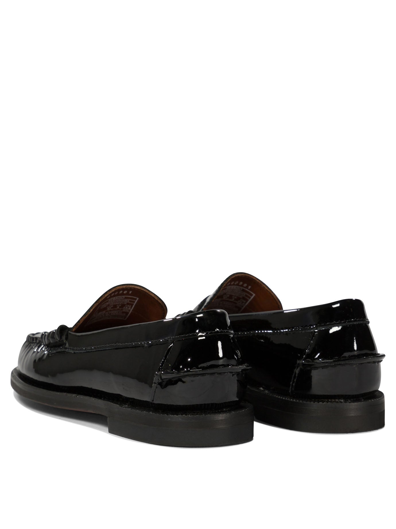 SEBAGO "Classic Dan" Mandards en cuir breveté