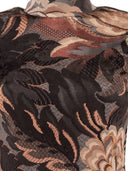 Etro gedrucktes Chenille -Kleid