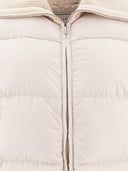 Peserico Down Jacket con cuello de lana