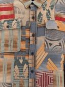 Rrl By Ralph Lauren Patchwork Jacquard Shirt