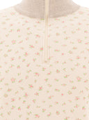 Kapital "Small Flower" Half Zip Sweatshirt