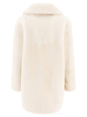 B&W Coat Reversible de piel de oveja