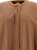 Max Mara Atelier Lacon Shearling 가역적 코트