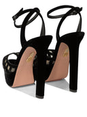 Aquazzura "Romance Plateau 130" Sandals