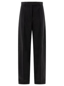 Max Mara Sportmax Oversize Trousers In Stretch Wool