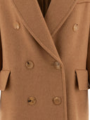 Max Mara Double Breasted Camel Coat