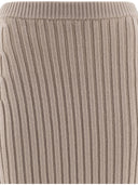 Max Mara Wool And Cashmere Knit Skirt