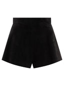 Shorts Max Mara in pelle scamosciata