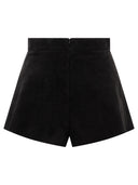 Shorts Max Mara in pelle scamosciata