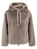 Herno "Faux Mink Fur" kort frakk