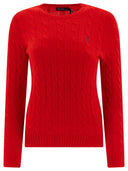 马球拉尔夫·劳伦（Polo Ralph Lauren）“小马”有线编织毛衣